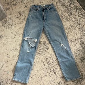 Abercrombie Ultra High Rise 90s Jeans